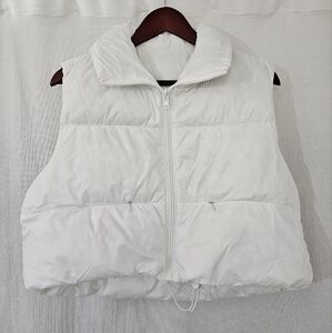Elleven Puffer Vest in White Women’s Size L